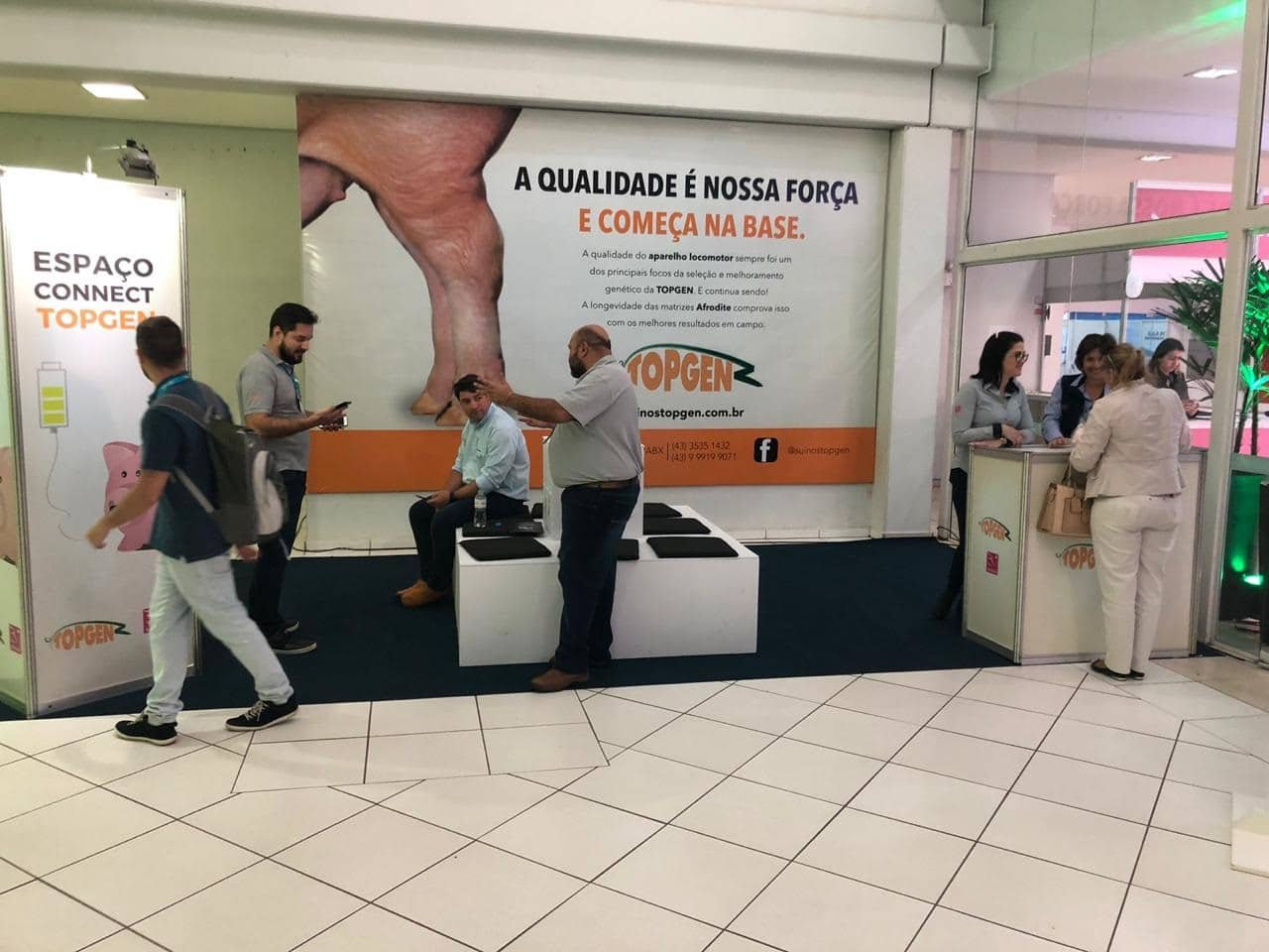Topgen marcando presença na Brasil Sul de Suinocultura 2019